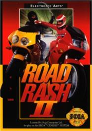 Box cover for Road Rash 2 on the Sega Nomad.