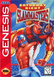 Box cover for Saturday Night Slam Masters on the Sega Nomad.