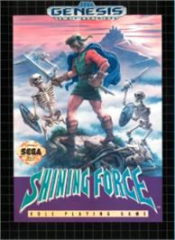 Box cover for Shining Force: The Legacy of Great Intention on the Sega Nomad.