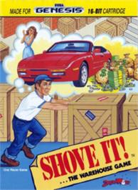 Box cover for Shove It! The Warehouse Game on the Sega Nomad.