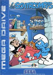 Box cover for Smurfs, The on the Sega Nomad.