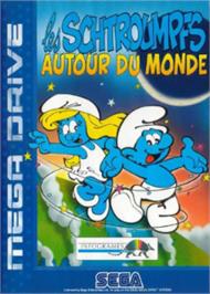 Box cover for Smurfs Travel the World, The on the Sega Nomad.
