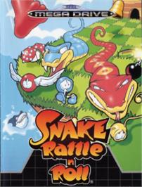 Box cover for Snake Rattle 'n Roll on the Sega Nomad.