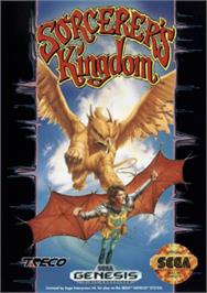 Box cover for Sorcerer's Kingdom on the Sega Nomad.