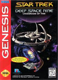 Box cover for Star Trek Deep Space Nine - Crossroads of Time on the Sega Nomad.