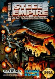 Box cover for Steel Empire, The on the Sega Nomad.