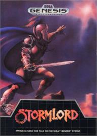 Box cover for Stormlord on the Sega Nomad.
