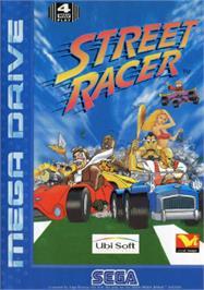 Box cover for Street Racer on the Sega Nomad.