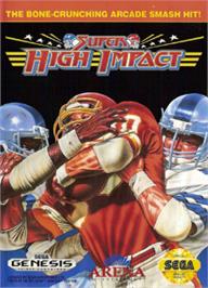 Box cover for Super High Impact on the Sega Nomad.