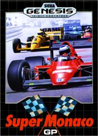 Box cover for Super Monaco GP on the Sega Nomad.