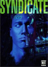 Box cover for Syndicate on the Sega Nomad.