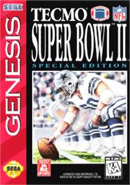 Box cover for Tecmo Super Bowl II: Special Edition on the Sega Nomad.