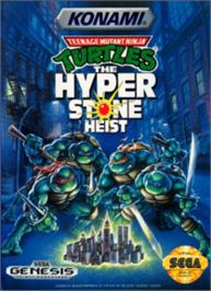 Box cover for Teenage Mutant Ninja Turtles: The HyperStone Heist on the Sega Nomad.