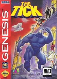 Box cover for Tick, The on the Sega Nomad.