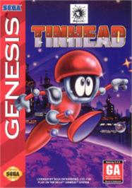 Box cover for Tin Head on the Sega Nomad.