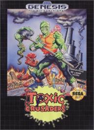 Box cover for Toxic Crusaders on the Sega Nomad.