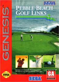 Box cover for True Golf Classics: Pebble Beach Golf Links on the Sega Nomad.
