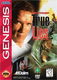 Box cover for True Lies on the Sega Nomad.