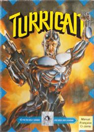 Box cover for Turrican on the Sega Nomad.