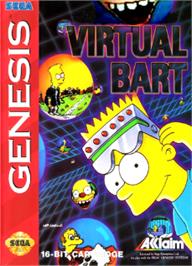 Box cover for Virtual Bart on the Sega Nomad.