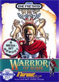 Box cover for Warrior of Rome on the Sega Nomad.