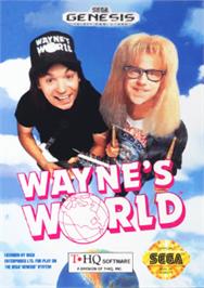 Box cover for Wayne's World on the Sega Nomad.