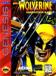 Box cover for Wolverine: Adamantium Rage on the Sega Nomad.