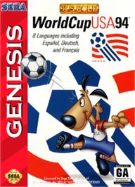 Box cover for World Cup USA '94 on the Sega Nomad.