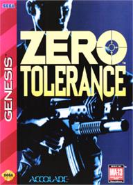 Box cover for Zero Tolerance on the Sega Nomad.