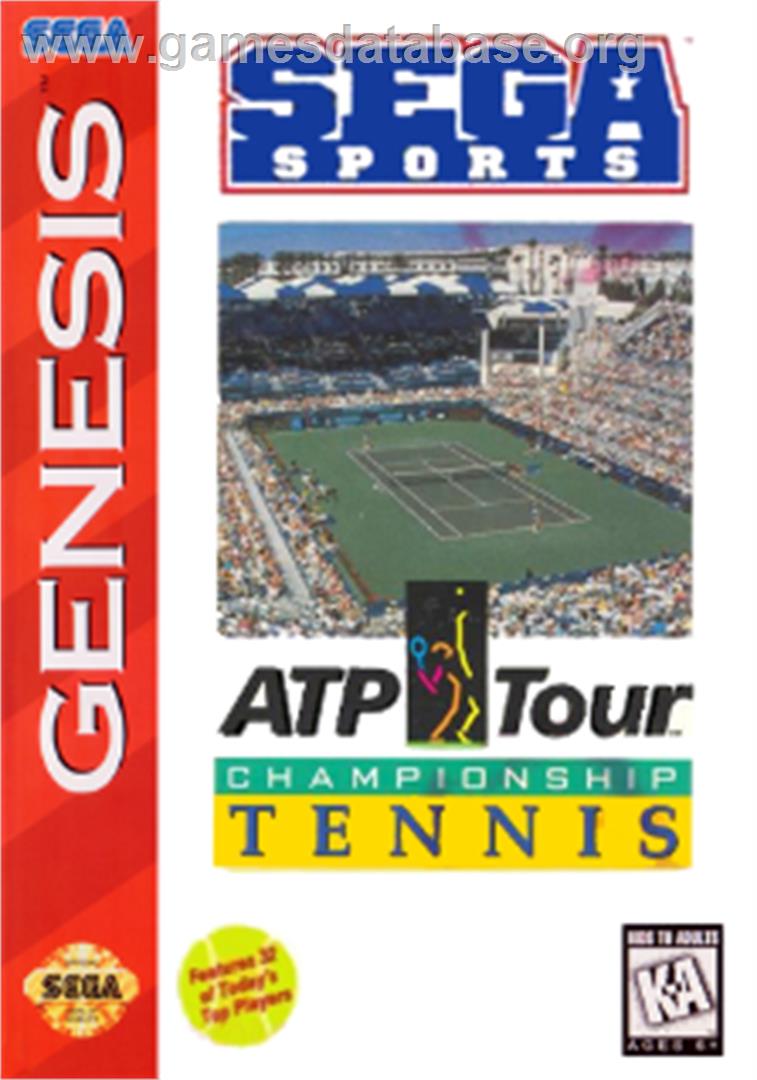 ATP Tour Championship Tennis - Sega Nomad - Artwork - Box