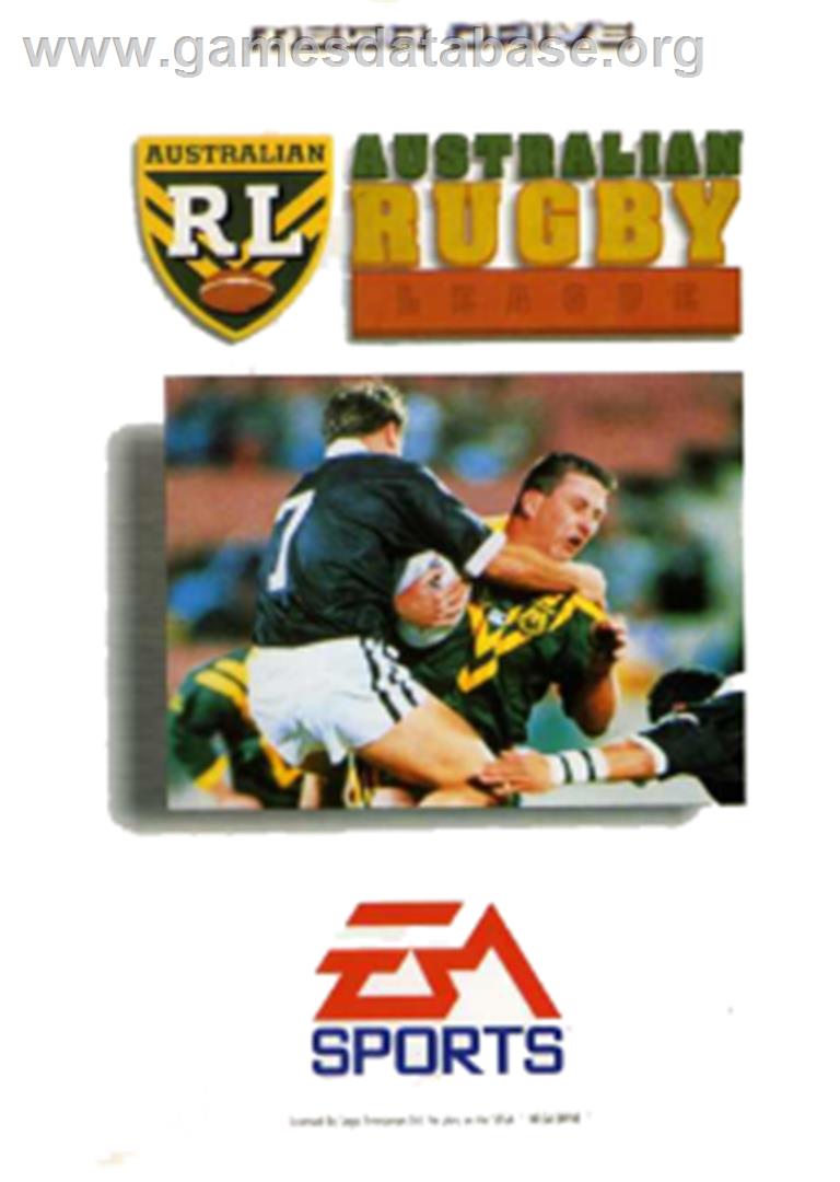 Australian Rugby League - Sega Nomad - Artwork - Box