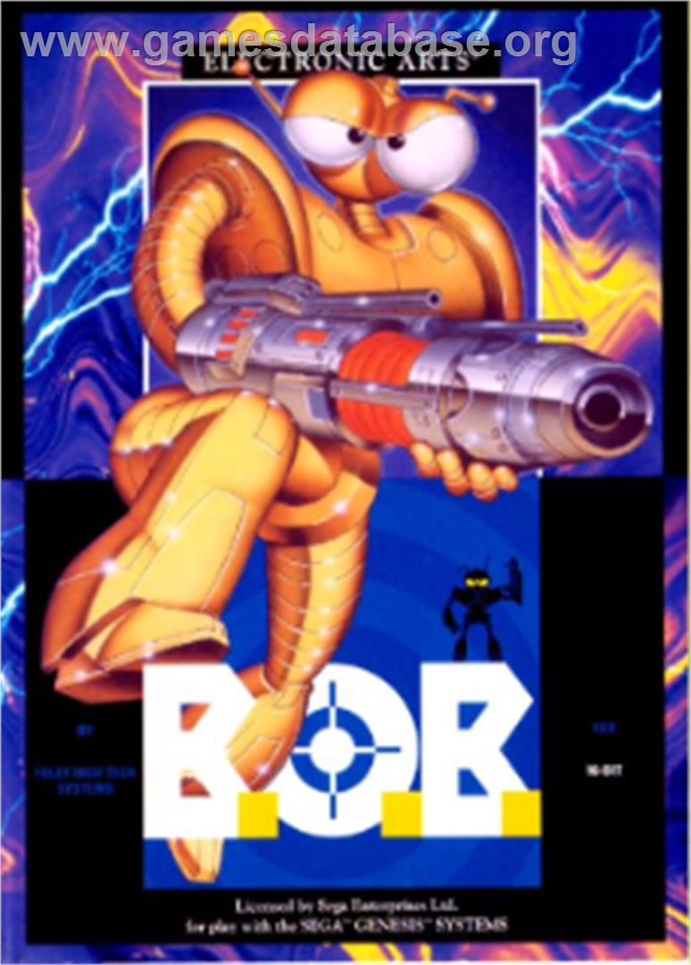 B.O.B. - Sega Nomad - Artwork - Box