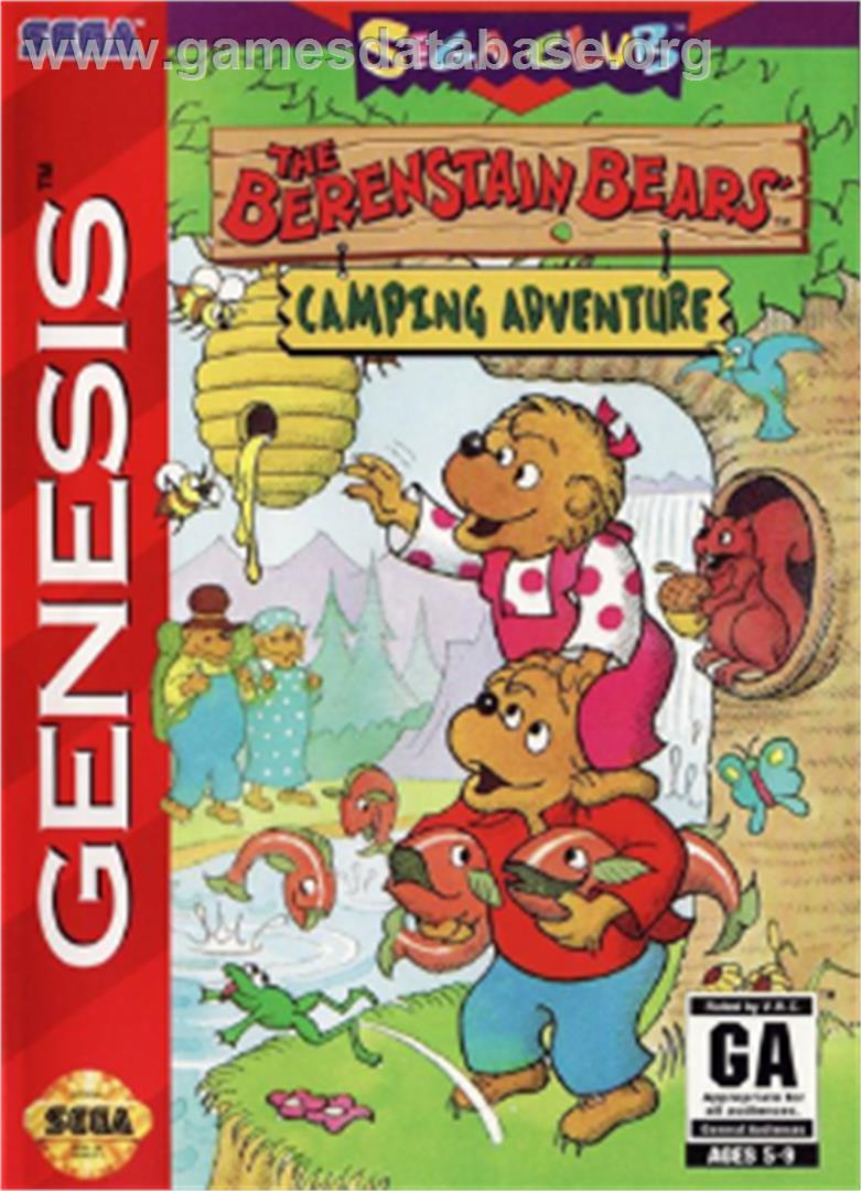 Berenstain Bears' Camping Adventure, The - Sega Nomad - Artwork - Box