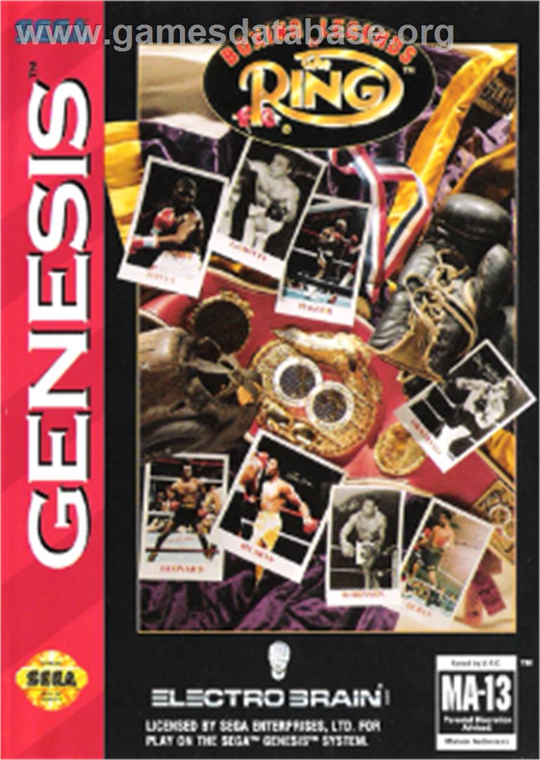 Boxing Legends of the Ring - Sega Nomad - Artwork - Box