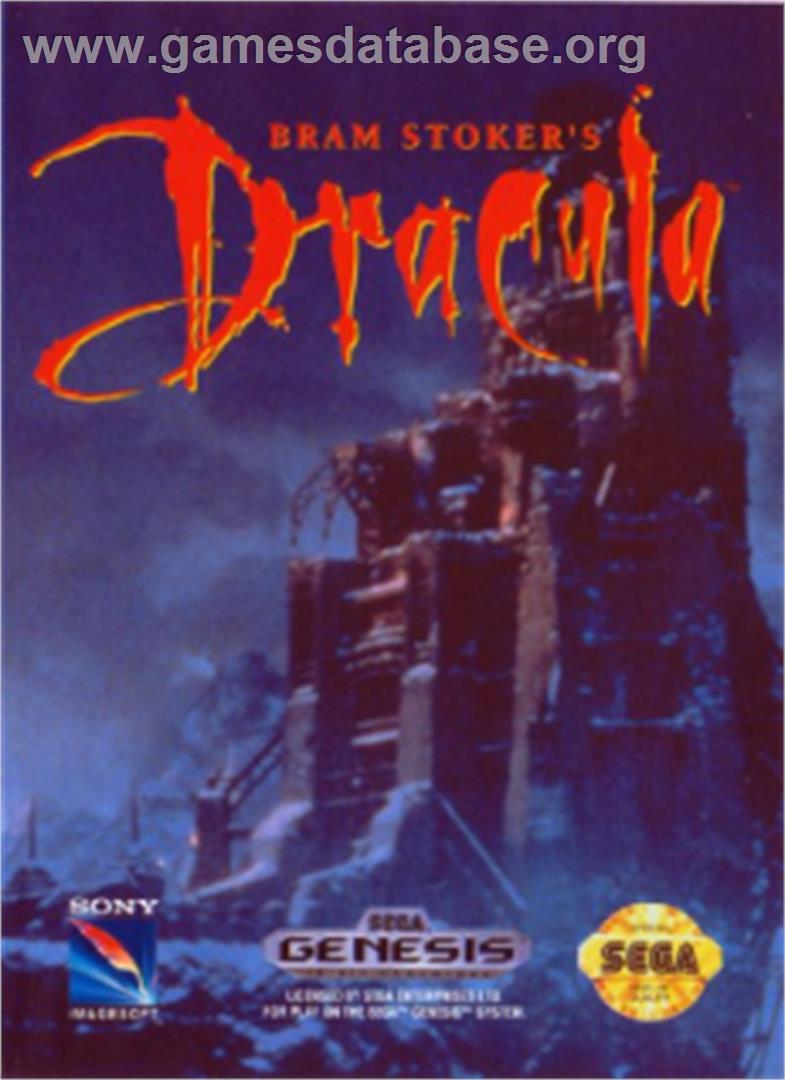 Bram Stoker's Dracula - Sega Nomad - Artwork - Box