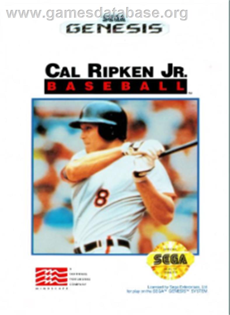 Cal Ripken Jr. Baseball - Sega Nomad - Artwork - Box