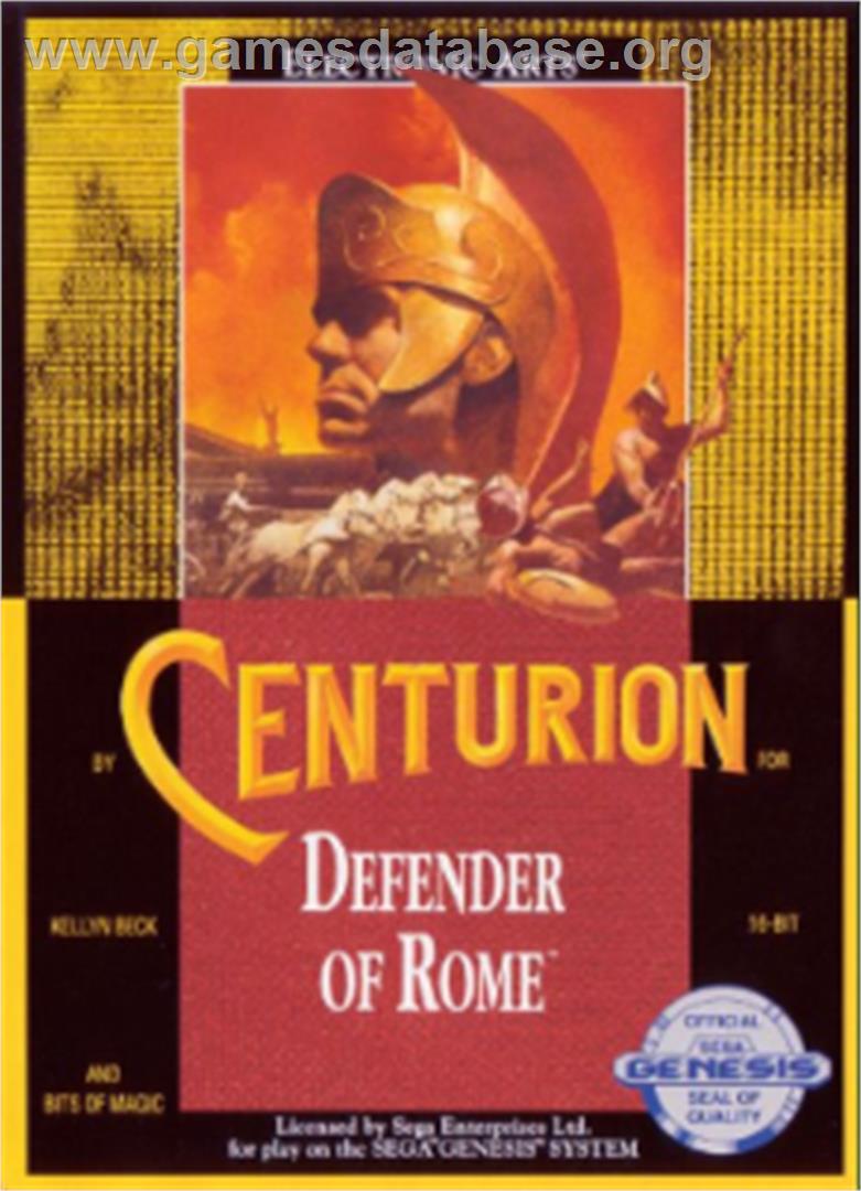 Centurion: Defender of Rome - Sega Nomad - Artwork - Box