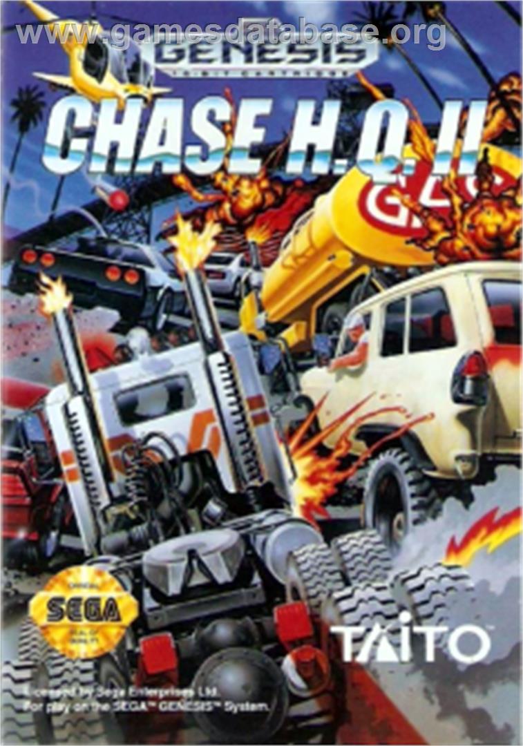 Chase H.Q. 2 - Sega Nomad - Artwork - Box