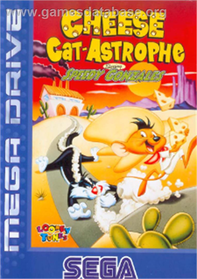 Cheese Cat-Astrophe starring Speedy Gonzales - Sega Nomad - Artwork - Box