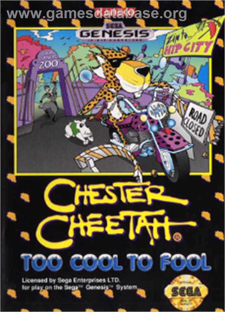 Chester Cheetah: Too Cool to Fool - Sega Nomad - Artwork - Box