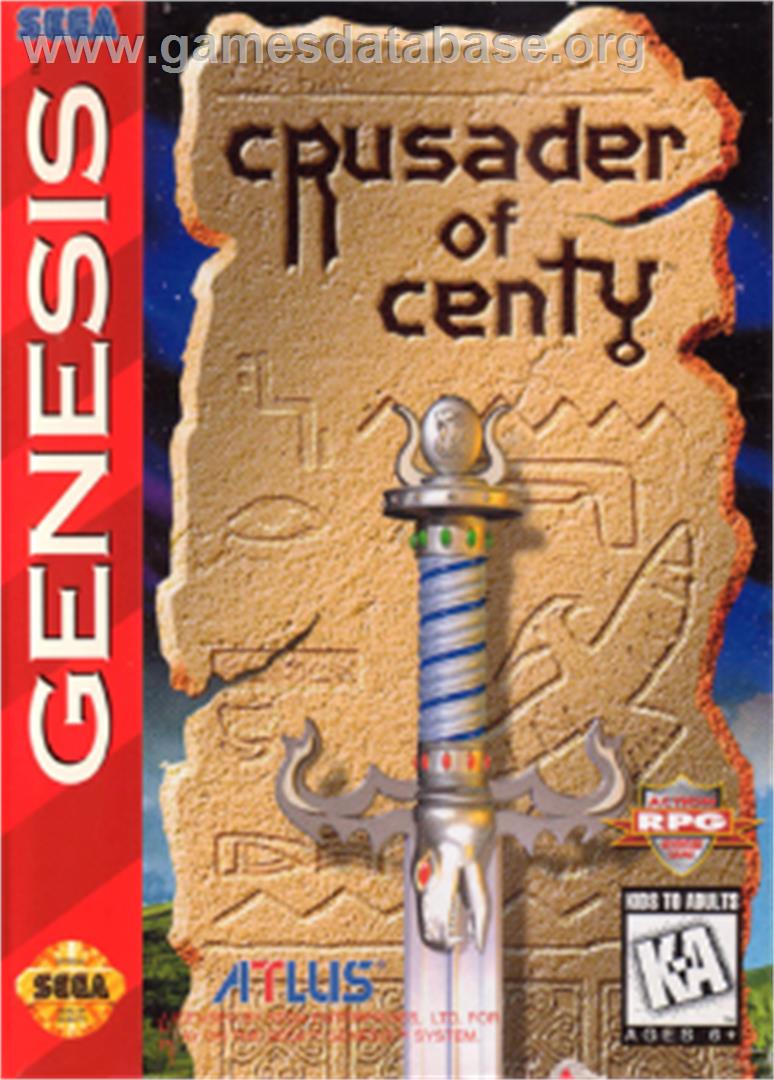 Crusader of Centy - Sega Nomad - Artwork - Box