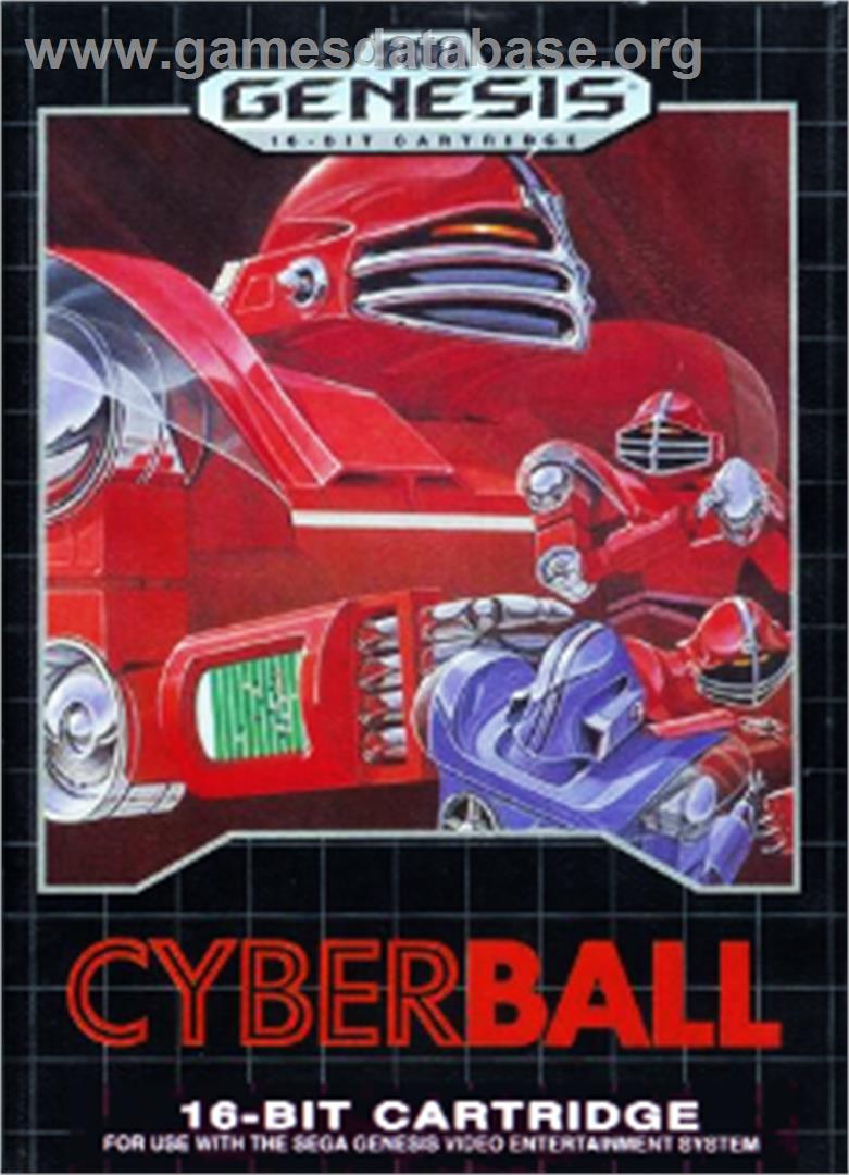 Cyberball - Sega Nomad - Artwork - Box