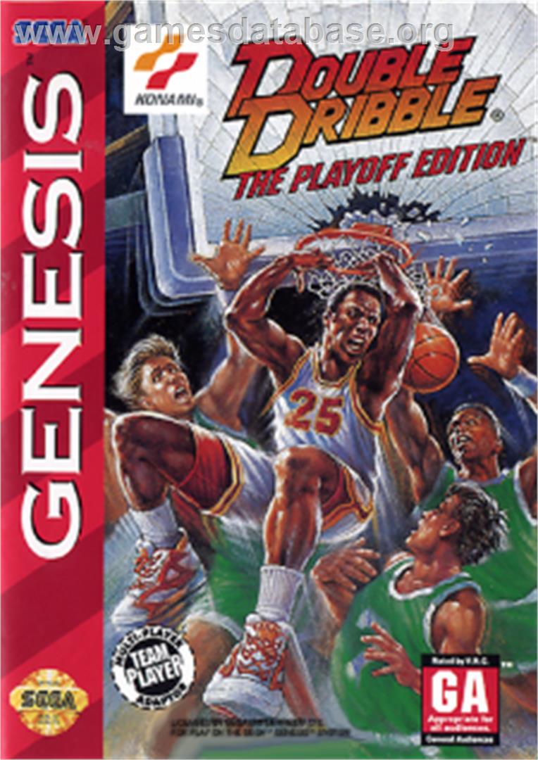 Double Dribble: The Playoff Edition - Sega Nomad - Artwork - Box
