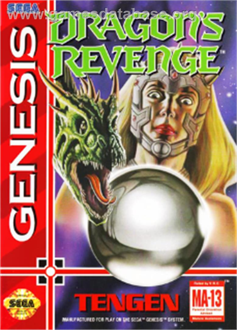 Dragon's Revenge - Sega Nomad - Artwork - Box