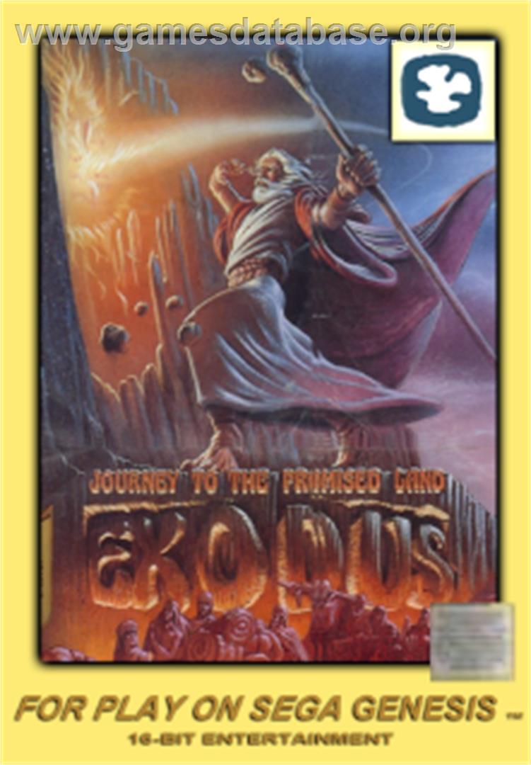Exodus: Journey to the Promised Land - Sega Nomad - Artwork - Box