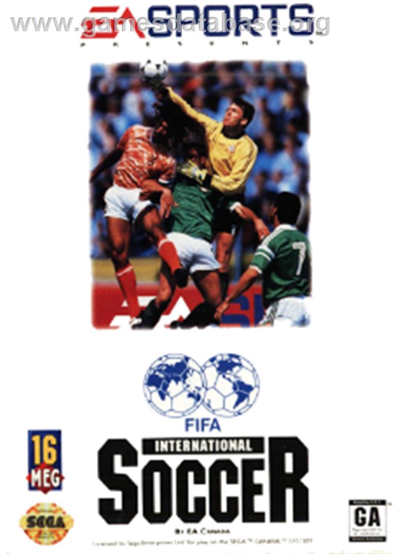 FIFA International Soccer - Sega Nomad - Artwork - Box