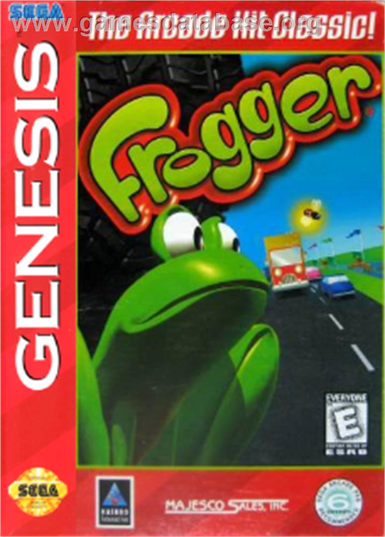 Frogger - Sega Nomad - Artwork - Box