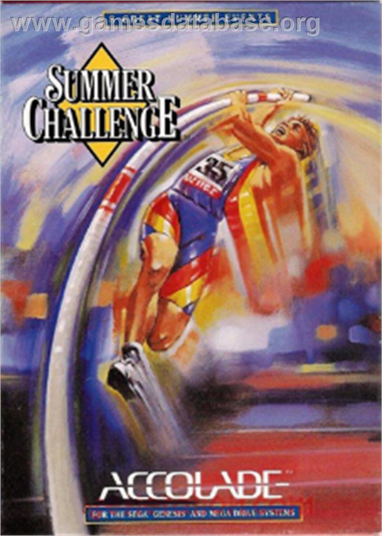 Games: Summer Challenge, The - Sega Nomad - Artwork - Box