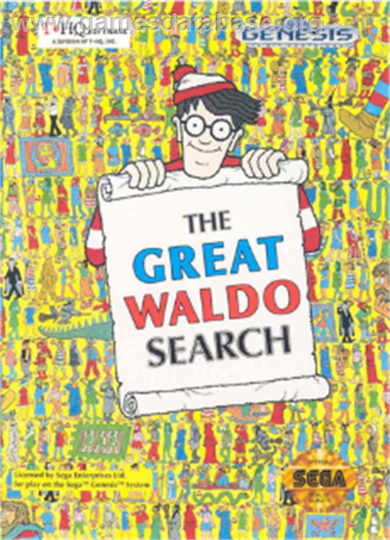 Great Waldo Search, The - Sega Nomad - Artwork - Box