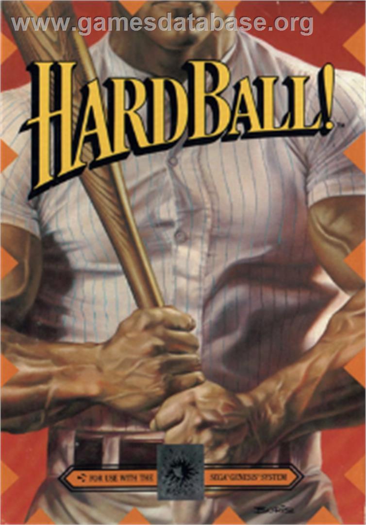 HardBall - Sega Nomad - Artwork - Box